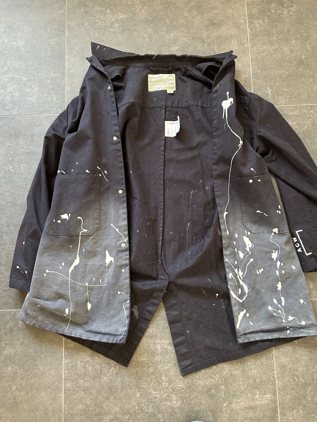 Vestes: A-COLD-WALL Paint Jacket - Taille S – D'occasion à Sion par UntilWeRaise 5