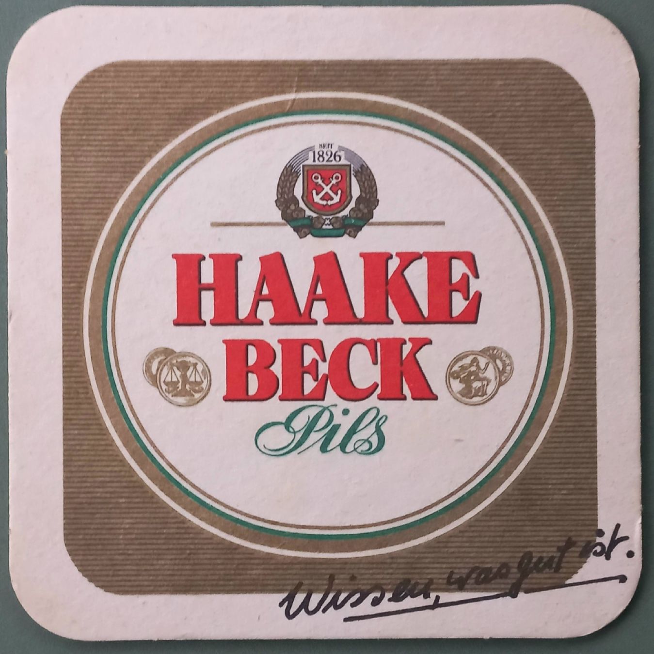 Sottobicchieri: Bierdeckel - Haake Beck - D – Usato da Niederuzwil venduto da lubimaja 1
