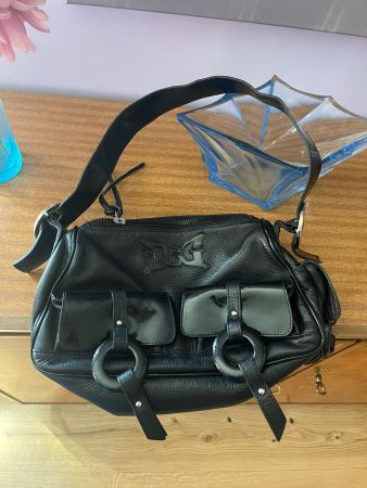 D&G Dolce & Gabbana Tasche Leder Y2K Utility Tasche- Rarität