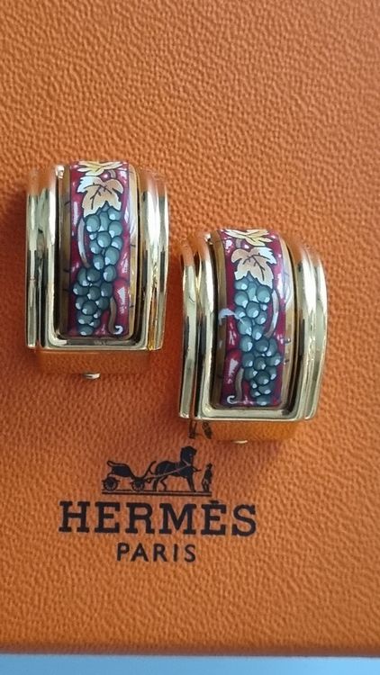 Hermès Orecchini pendenti & Orecchini a lobo: Boucles d'oreille clips Hermès vintage – Usato da Genève venduto da pao_8srw