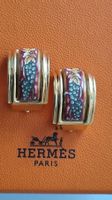 Boucles d'oreille clips Hermès vintage