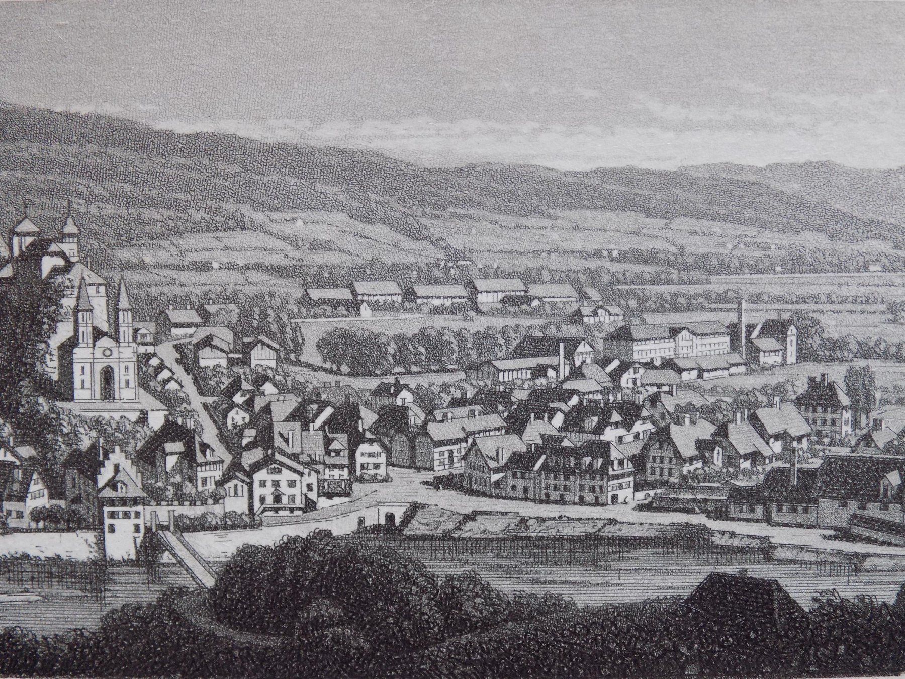 Stiche: Aarburg Aquatinta – Gebraucht aus Risch von Rischli15 6