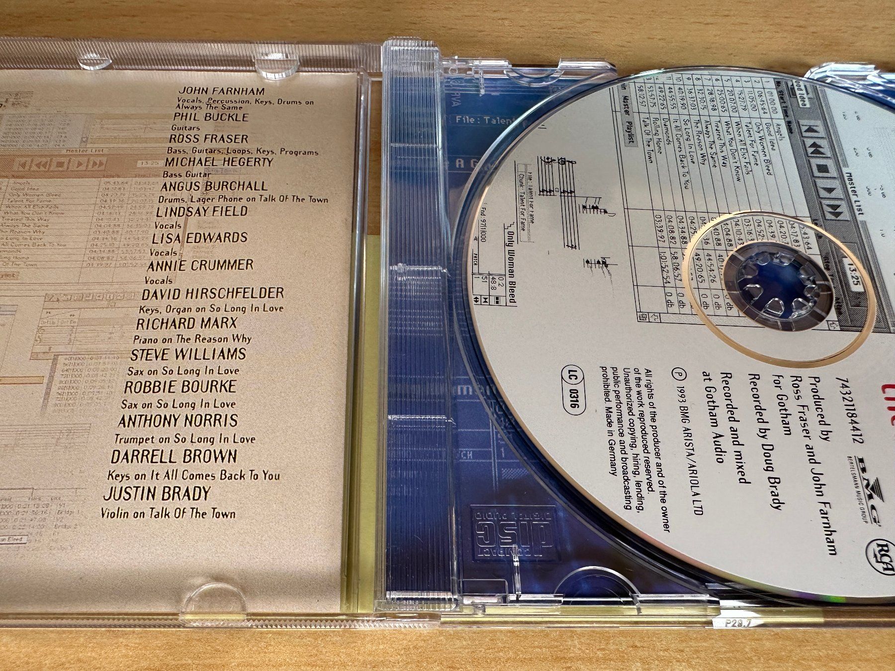 CD: John Farnham – Then Again... – Usato da Rikon im Tösstal venduto da Alpenmutz 2