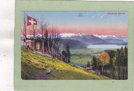 Albishorn mit Rigi 1920