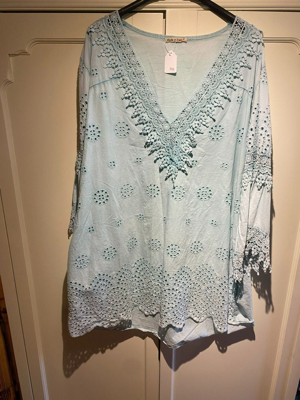 Vestiti: SOMMER BLUSENKLEID,DAMEN--TÜRKIS – Nuovo e nell'imballaggio originale da Meienried venduto da ManuelaBoutique 5