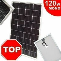 56419 - Solarpanel 120W - Monokristallin Solarzelle Solar