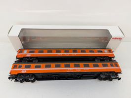 2er Set SBB Reisezugwagen Eurofima / Abteilwagen