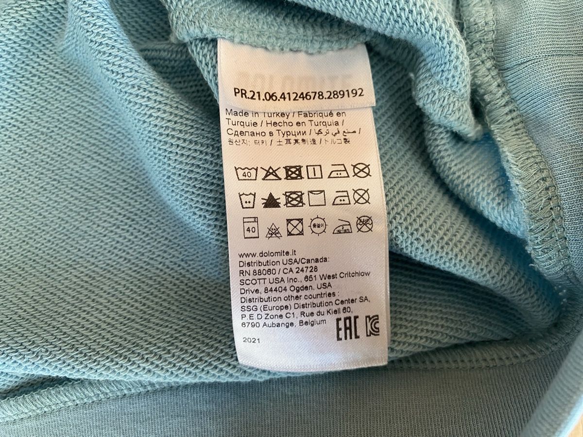 Dolomite Maglioni & Felpe: Dolomite Kapuzenpullover Hoodie Gr. L hellblau, Neu – Nuovo e nell'imballaggio originale da Buochs venduto da H16 7