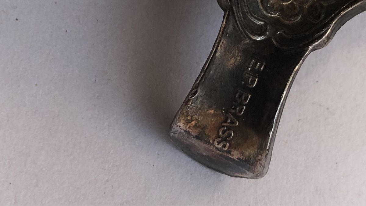 Teiere: Teekanne E.P. Brass versilbert mit Gebrauchsspuren – Usato da Arbon venduto da Wladimir1 5
