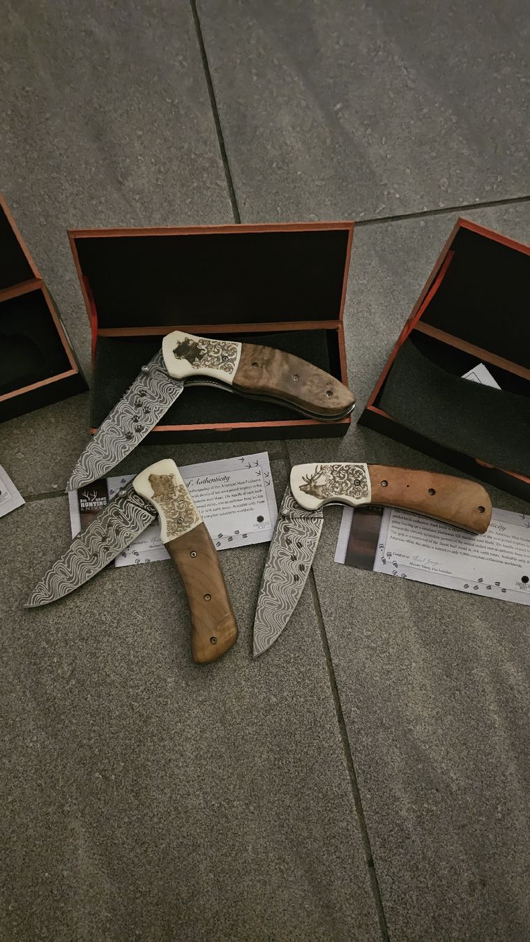Zubehör: Drei sehr schöne Klappmesser neu – Neu (gemäss Beschreibung) aus Bad Zurzach von sosa01