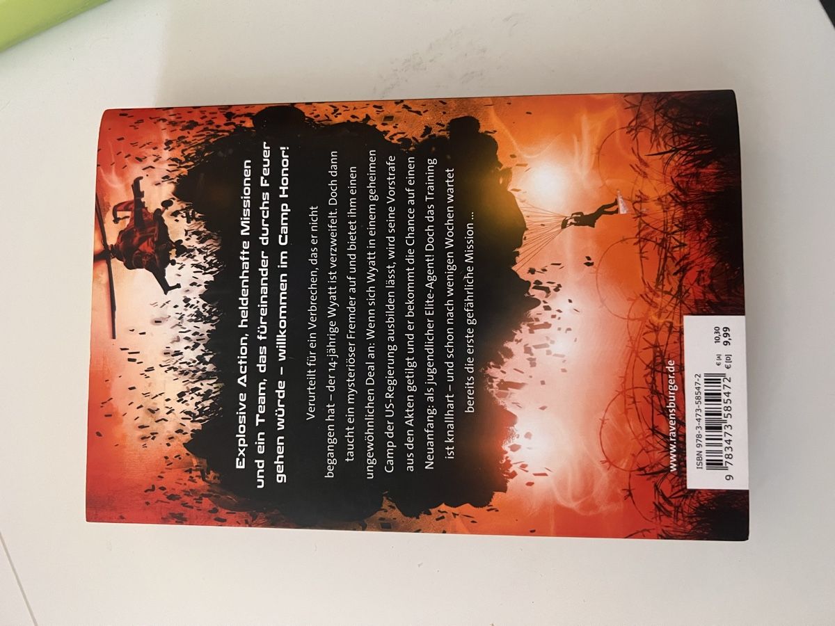 Libri: Buch Camp Honor Die Mission  – Usato da Pfäffikon ZH venduto da Batgirl78 1