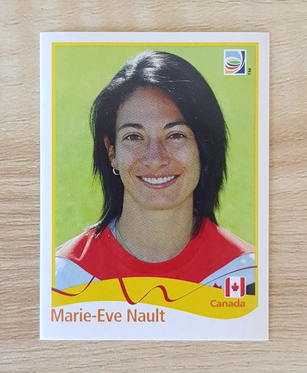 52 - Marie-Eve Nault Einzelsticker (Panini Frauen WM 2011) (Neu und ...