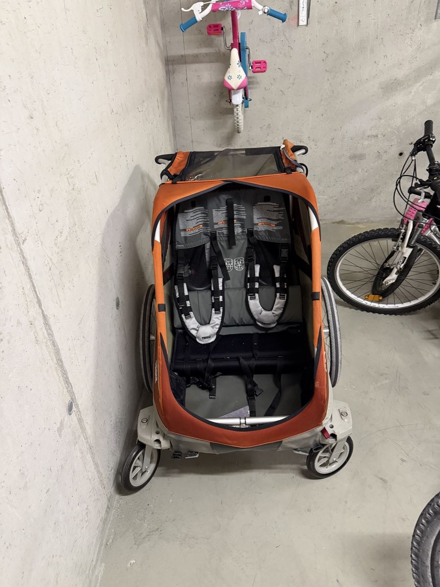 Thule Anhänger: Thule Kinderfahrradanhänger 2-Plätzer – Gebraucht aus Glattpark(Opfikon) von smmj84 1