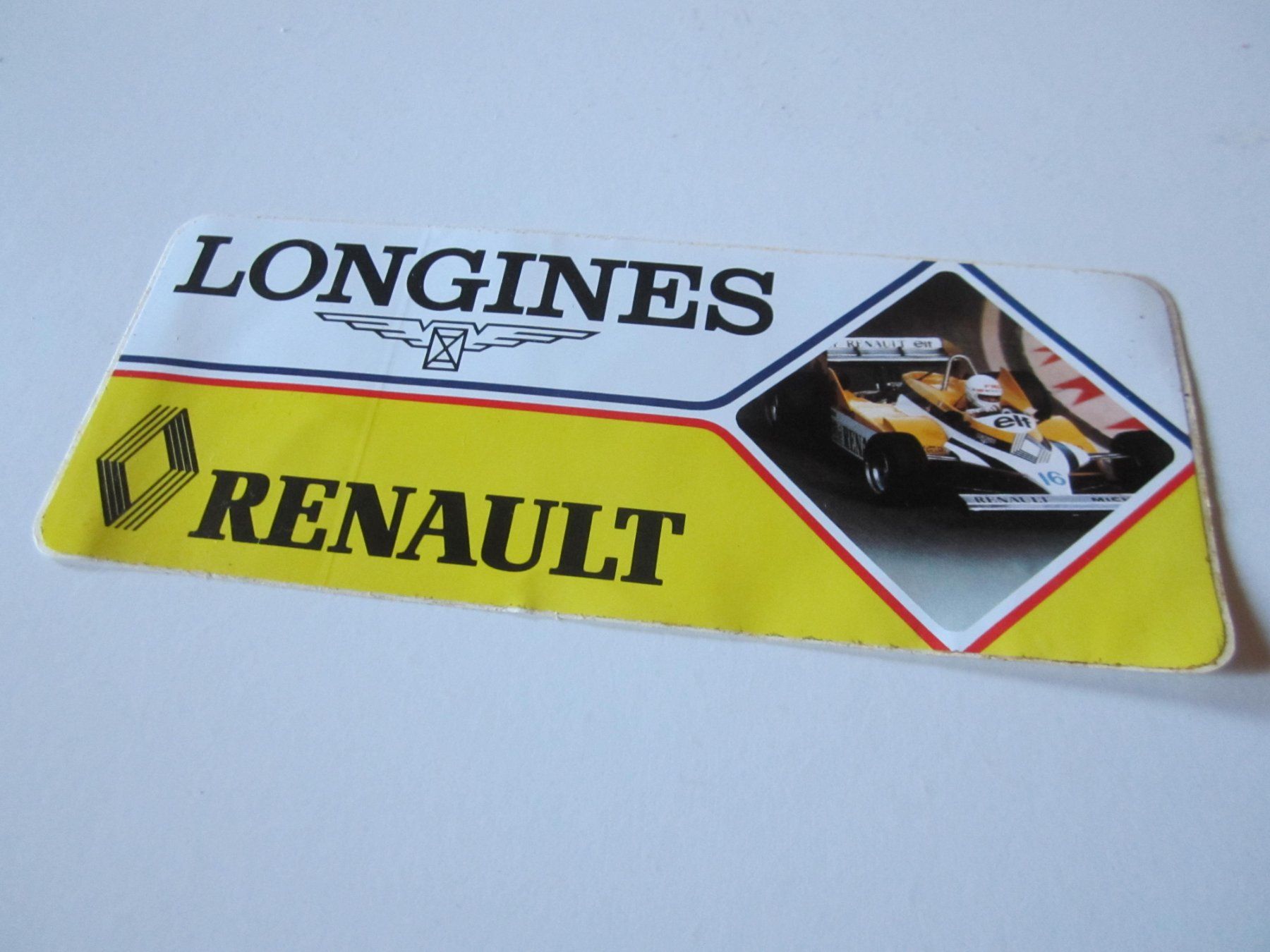 Cricut Sticker: Autocollant Longines Renault vintage – Nuovo (secondo la descrizione) da Tramelan venduto da Tors