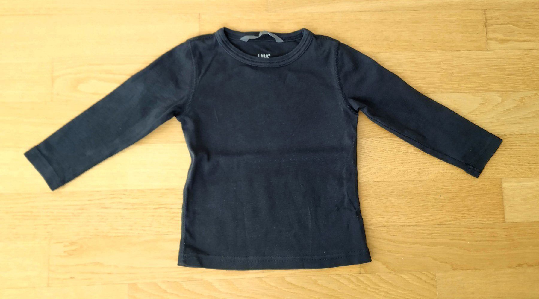 H&M Camicie, Top & T-shirt: Haut à manches longues noir 86-92 – Usato da Carouge GE venduto da for_8yym