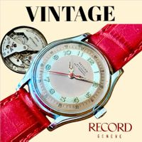 Record Swiss Vintage Uhr