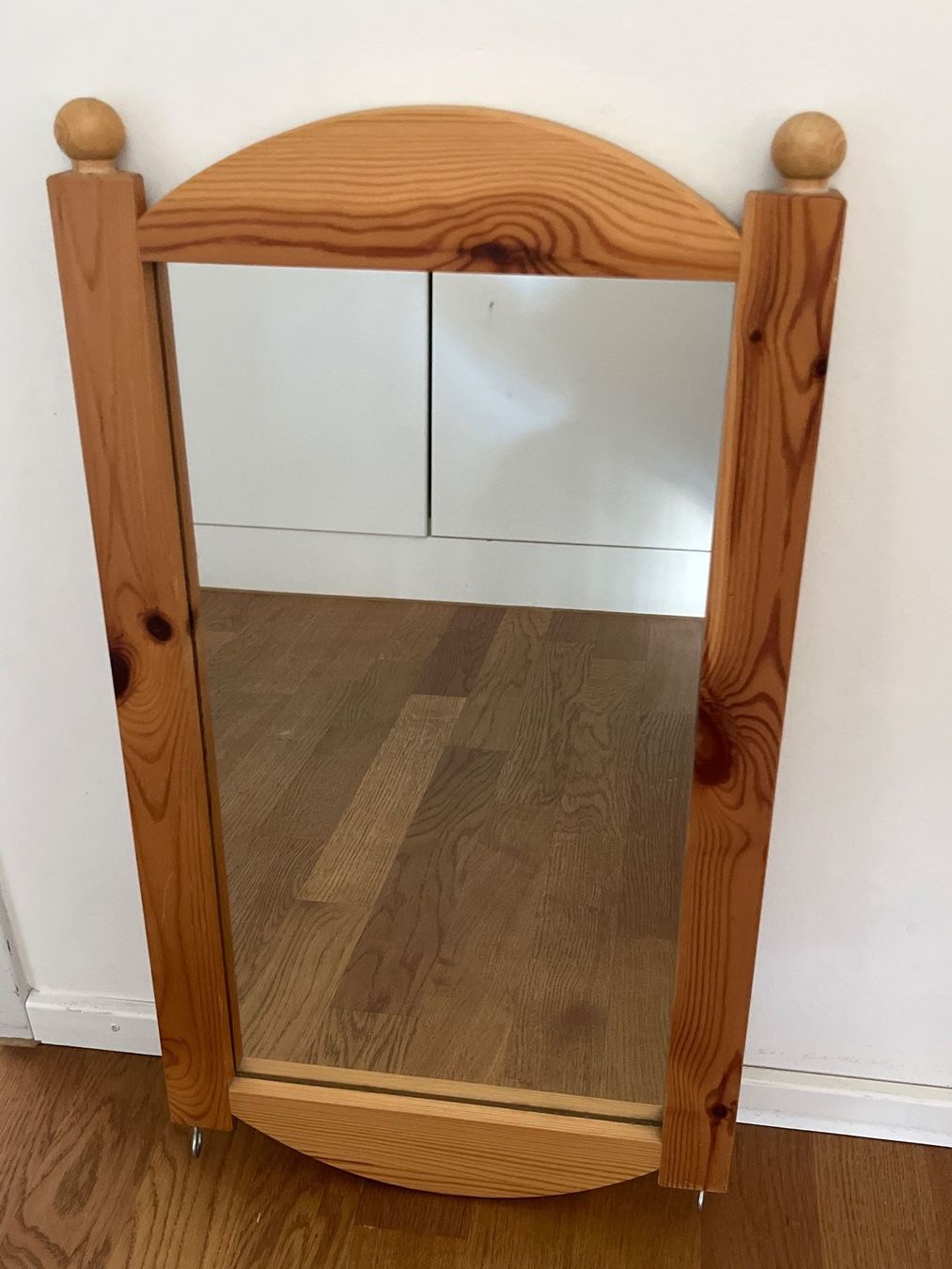 Spiegel: Vintage Spiegel, Holz, 34.5 x 63 cm – Gebraucht aus Luzern von Jiggy_8898