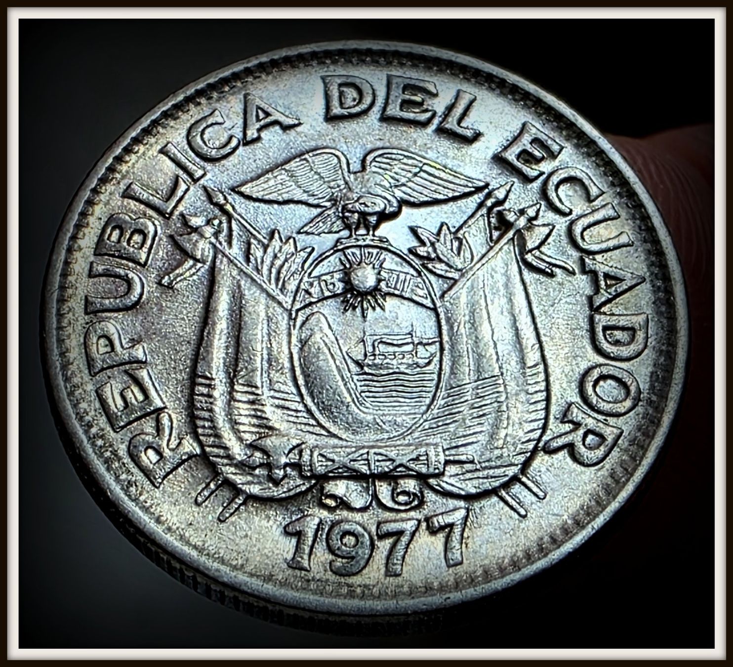 Tutti le monete: ECUADOR 50 CENTAVOS 1977 – Usato da winterthur venduto da CoinPassion