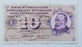 1977 Dix Francs Suisse BNS