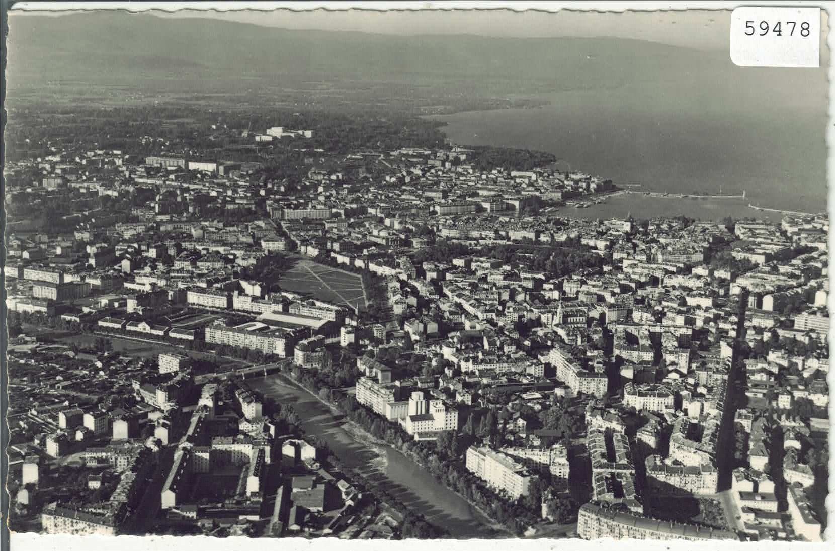 Cartoline postali: Vue aerienne - Geneve – Usato da Ettingen venduto da Kartenplanet