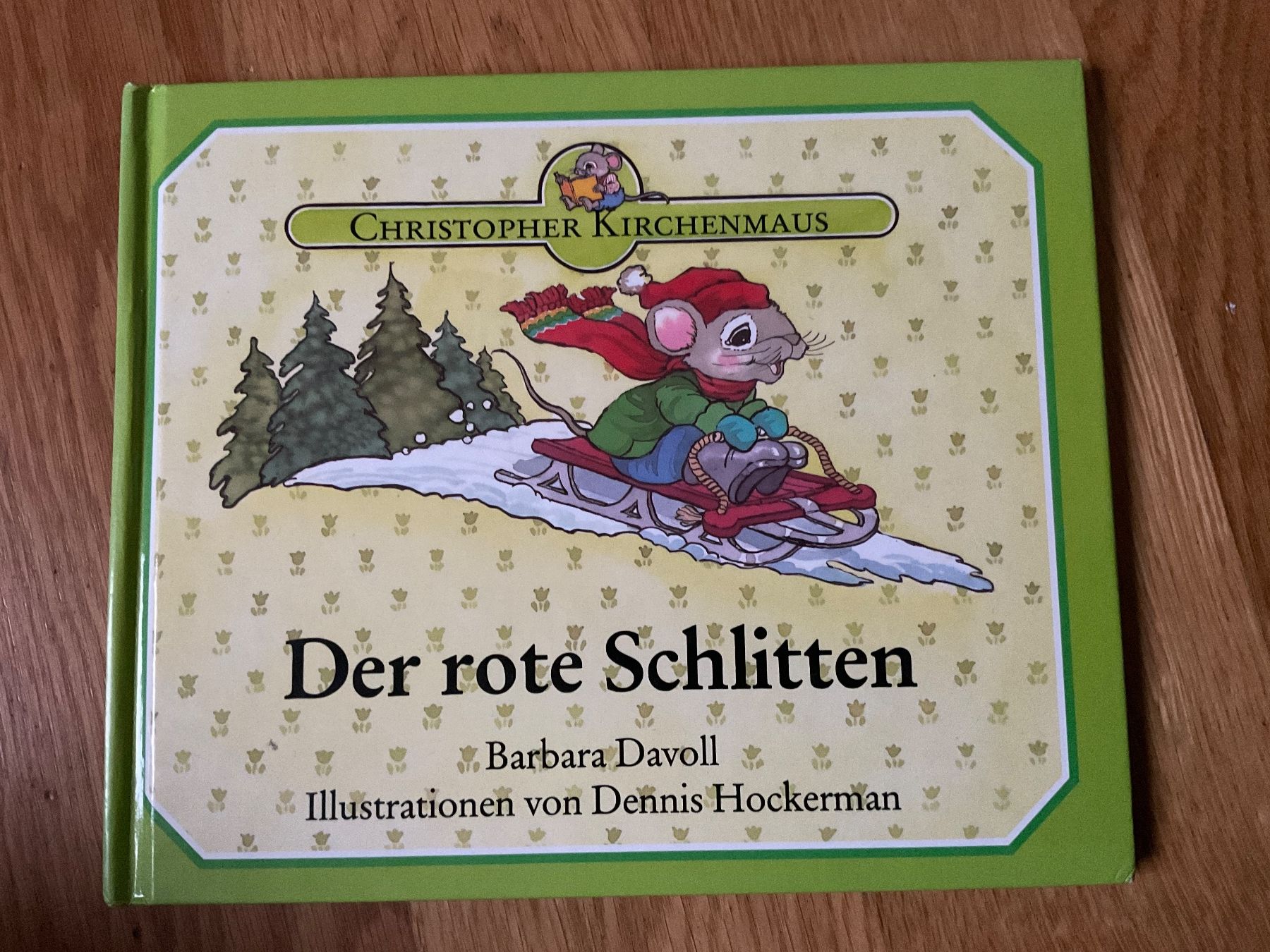 Libri: Der rote Schlitten - Christopher Kirchenmaus - B. Davoll – Usato da Dinhard venduto da R.B.G23