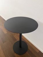 Runder Beistelltisch schwarz  Ø 40 cm / Höhe 56 cm