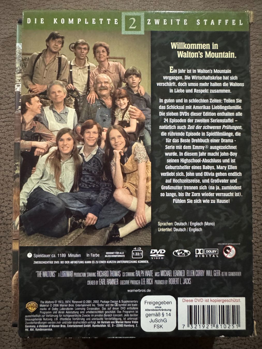 Tous les DVDs: Die Waltons – 2. Staffel – D'occasion à Dietikon par MuNathy 1