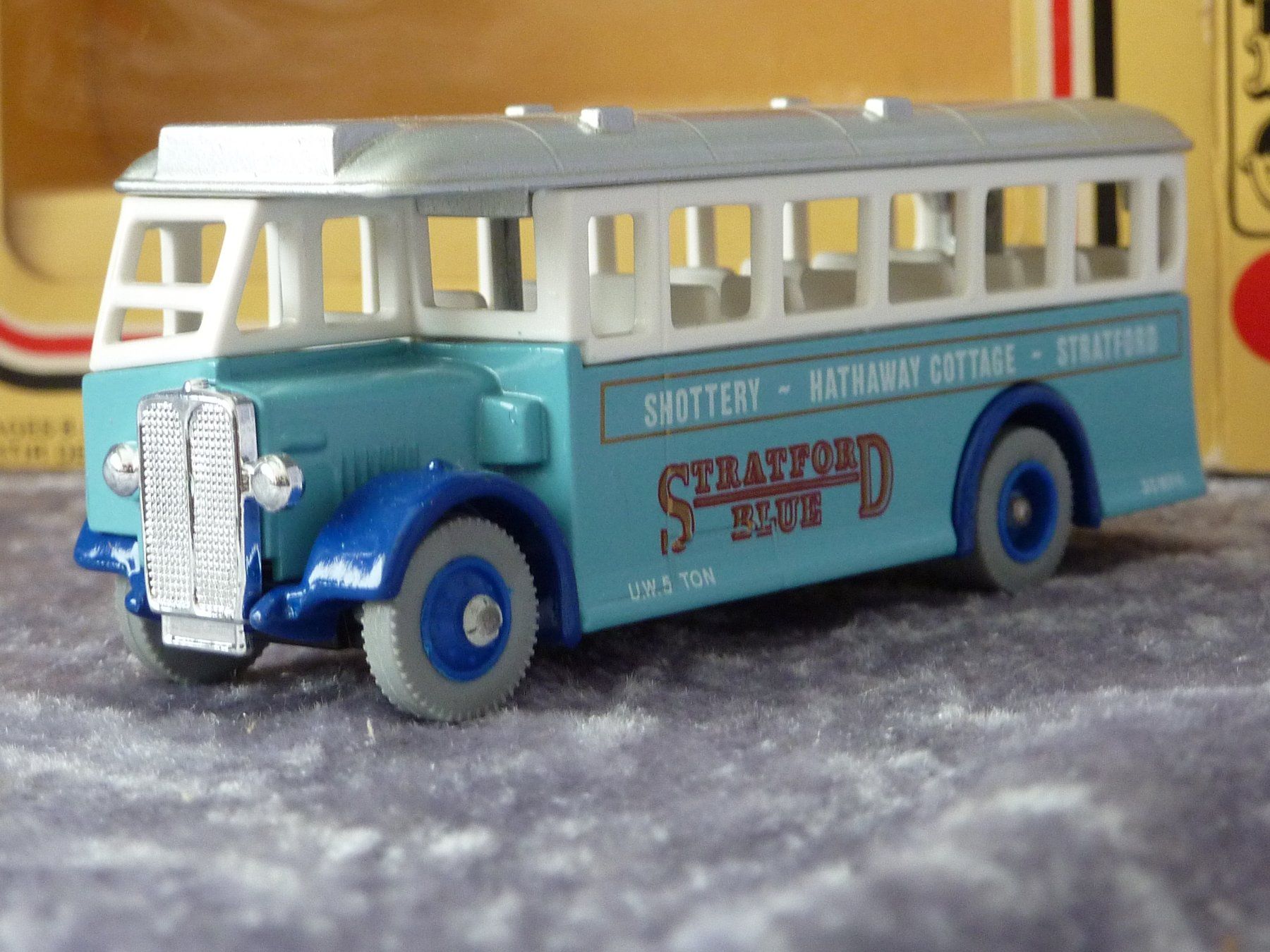 Matchbox Modellini d'auto: Bus Stratford blue Day Gone Nr. 17 – Nuovo (secondo la descrizione) da Dürrenäsch venduto da modellautos4you 2