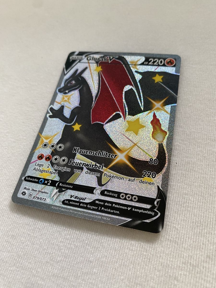 Pokémon Carte collezionabili: Pokémon Karte Glurak V KP220 – Nuovo (secondo la descrizione) da Frauenfeld venduto da dominik_hobi 1