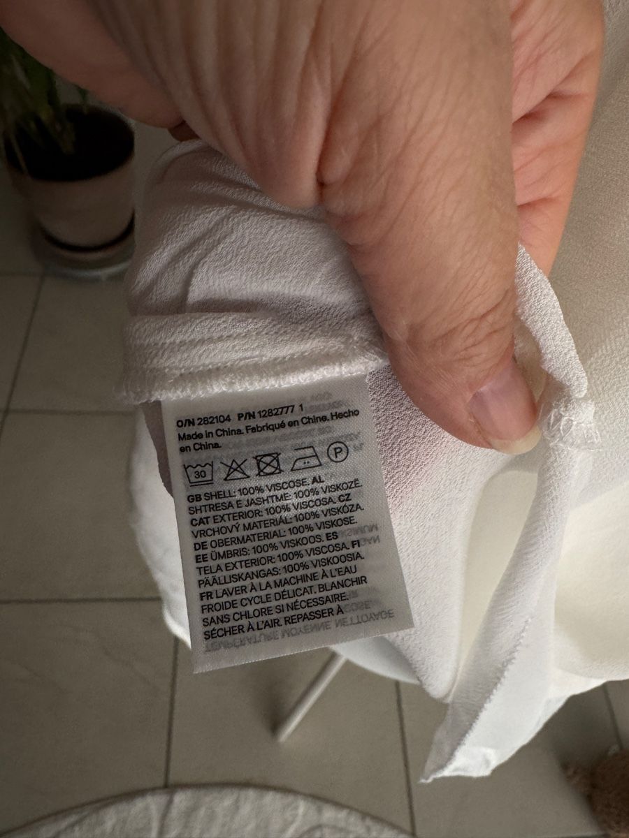 H&M Blusen: Elegante Bluse weiss – Neu (gemäss Beschreibung) aus Muttenz von einfach-schoen 4