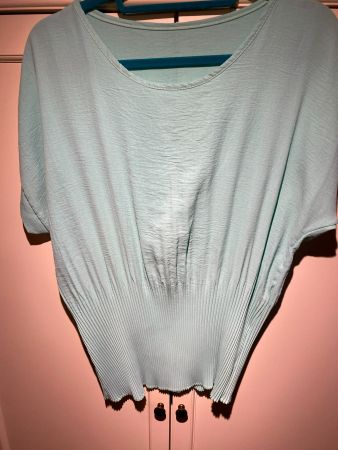 BLUSE-DAMEN,TÜRKIS