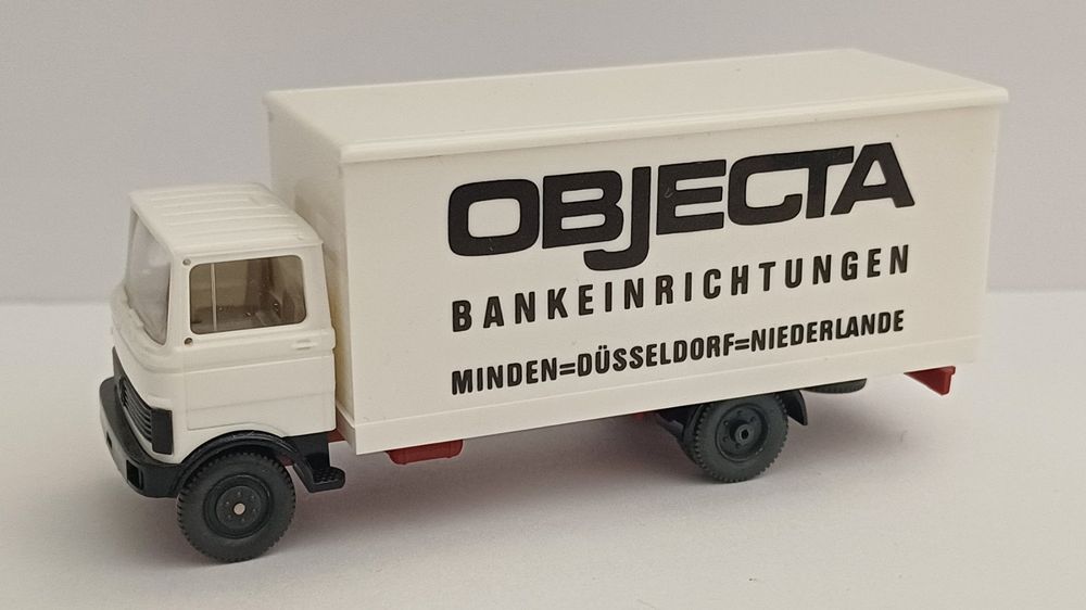 Camion Miniature WIKING 18434 H0 Mercedes MB LP 809 Dachser Luftfracht - Neuf En Boîte