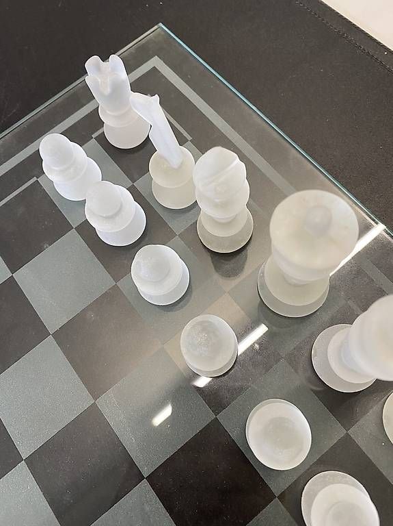Spiele: Schach aus Glas – Gebraucht aus Kaisten von AMSImara 4