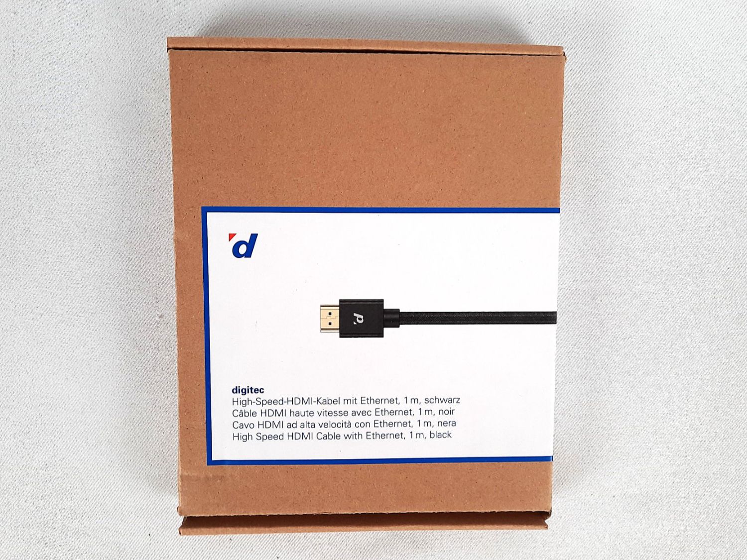 Digitec Cavi: DIGITEC-HDMI-Kabel mit Ethernet 1m – Nuovo (secondo la descrizione) da Beinwil am See venduto da Restwert_Beinwil 1