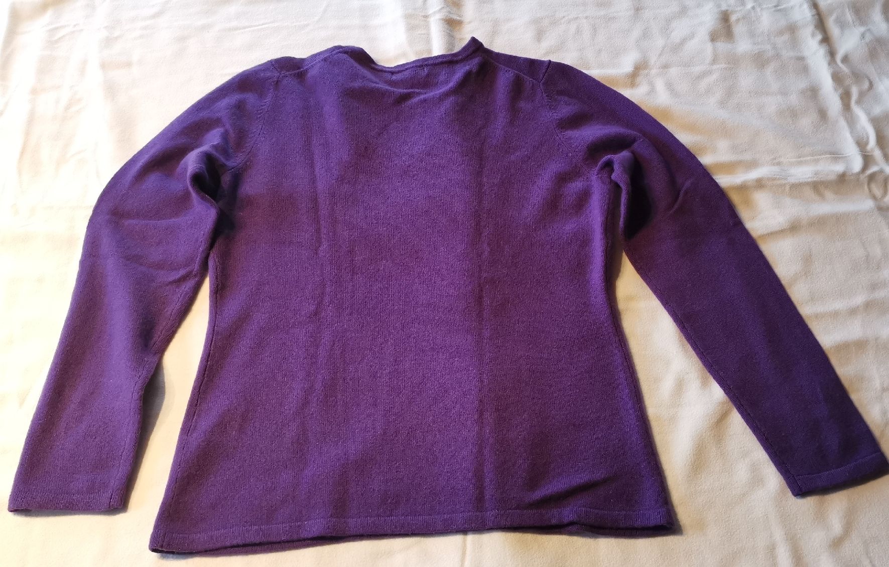 Maglioni & Felpe: Violetter Cashmere/Kaschmir Pulli Gr. M – Nuovo (secondo la descrizione) da Uetendorf venduto da Timo2022 3