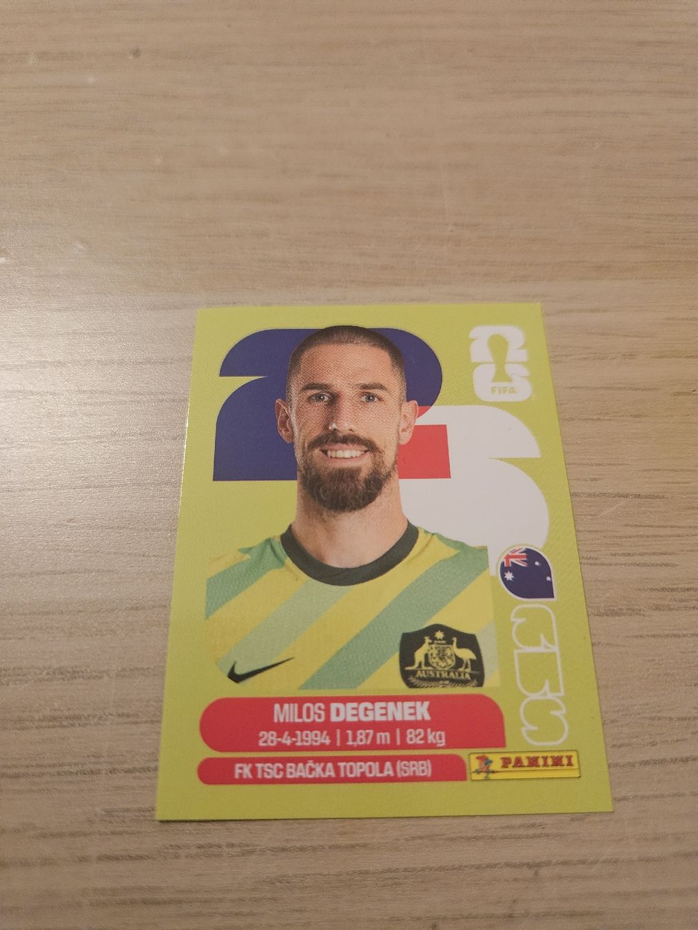Panini Carte collezionabili: Panini WM 2026 AUS 10 – Nuovo (secondo la descrizione) da Genève venduto da jerdinho1209