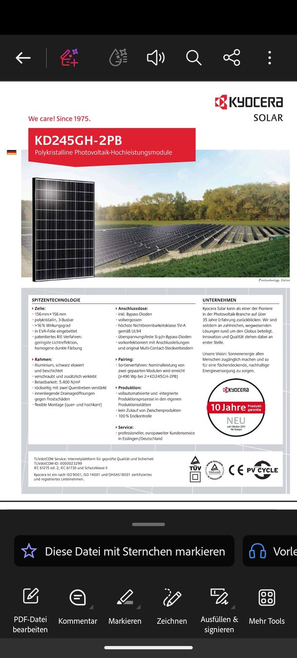 Solargeräte und Solarprodukte: Photovoltaik-Paneele – Gebraucht aus Arbaz von Fan01 1