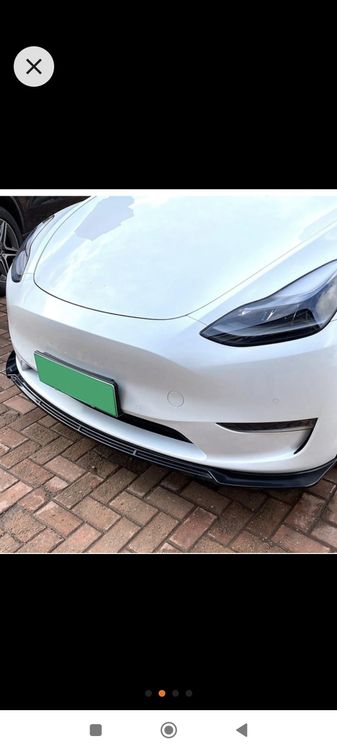HECKSPOILER DACHSPOILER FÜR TESLA MODEL Y GLANZ SCHWARZ HECKFLÜGEL