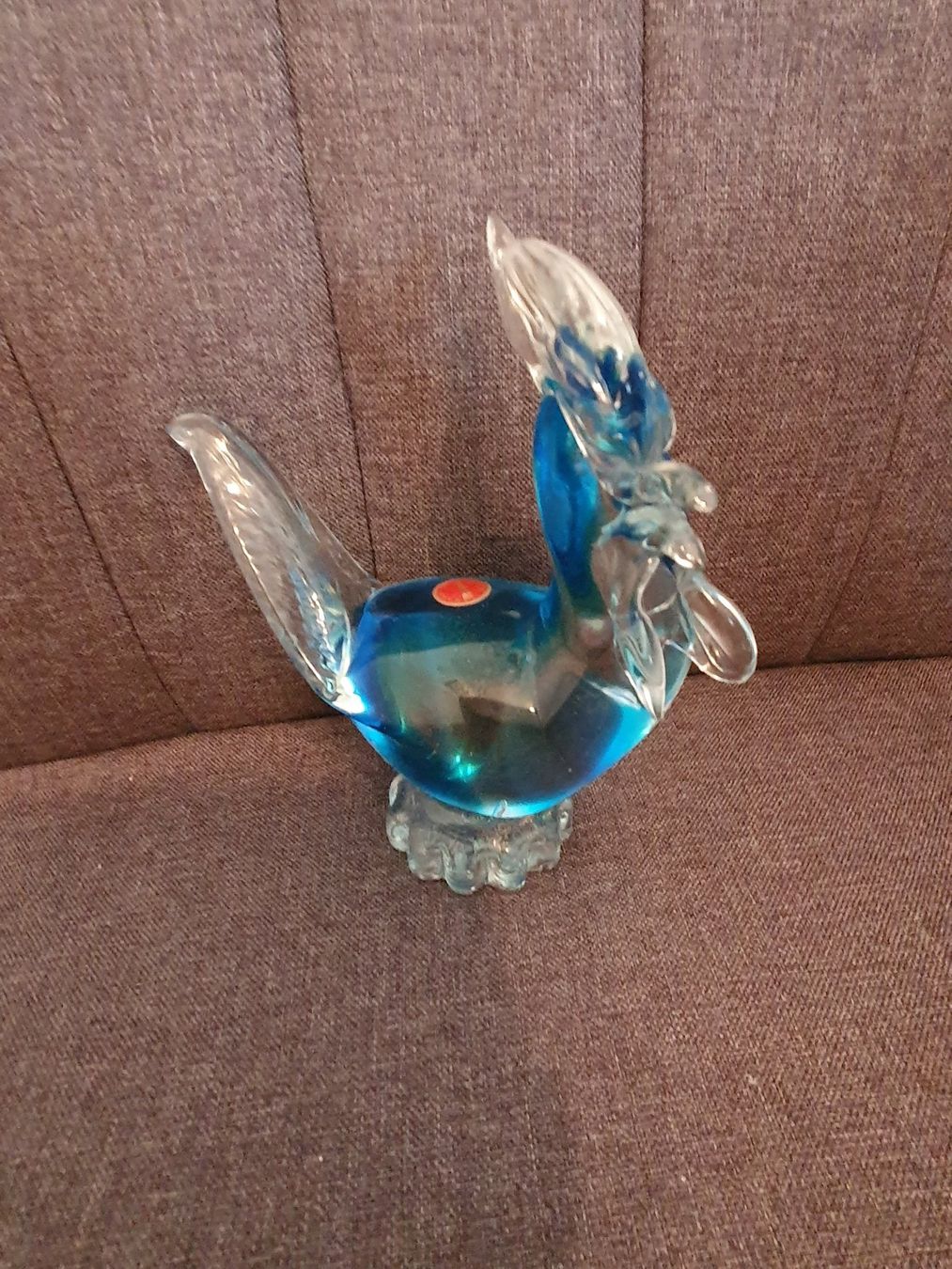 Murano Statuette: Murano Hahn – Usato da Klingnau venduto da Fee1960