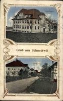 Schnottwil SO 2 Bildkarte Gruss aus Schnottwil , 1923