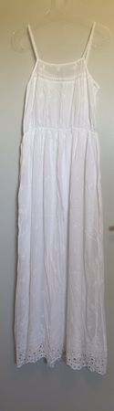 Maxi robe NAF NAF dentelle blanche, taille 34 – NEW