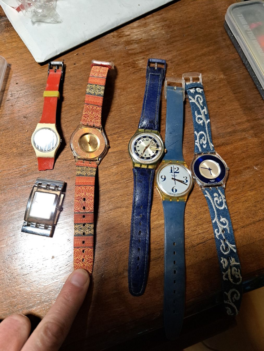 Swatch Orologi: Vintage Swatch Uhren Sammlung - Diverse Modelle! – Usato da Kölliken venduto da Upcycling-by-Mc-TAM