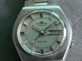 Fortis Brain matic mit Alarm Wecker  Vintage aus 70er Jahre