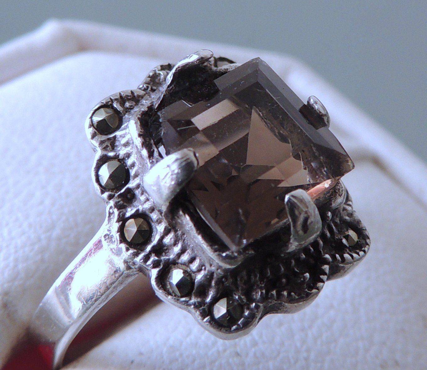 Ringe: Rauchquarz Silber 925 Fingerring Gr. 57 – Gebraucht aus Waldenburg von schaller707 2