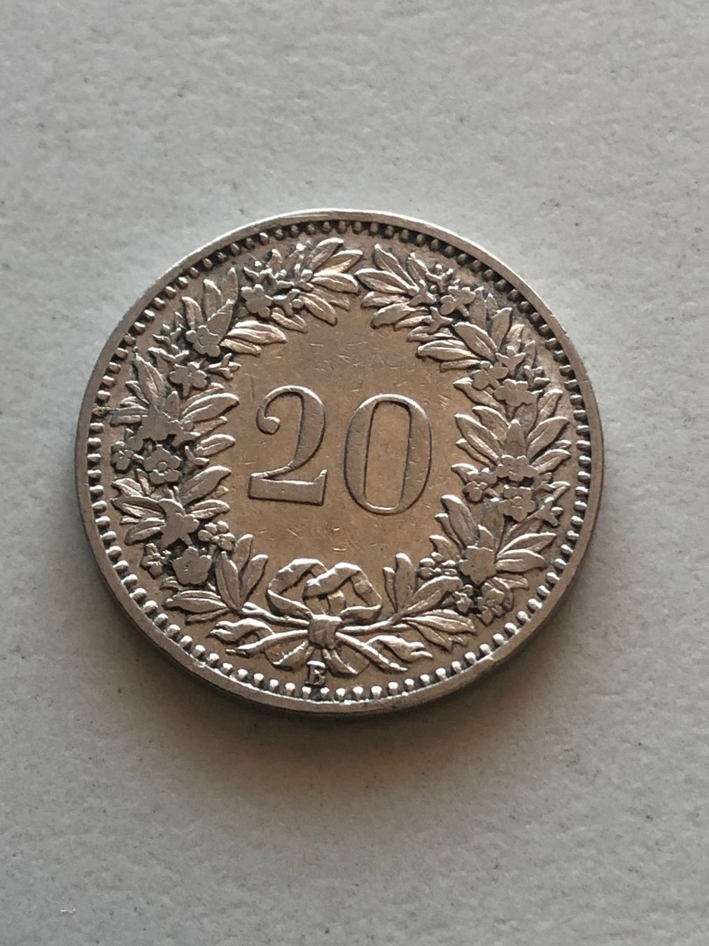 Tutti le monete: 20 Rp. 1894 – Usato da Schötz venduto da Odpa 1