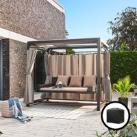 20239 - Pavillon Gartenliege LUI mit Abdeckung & Seitenwände