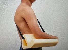 Duschhilfe nach Schulteroperation