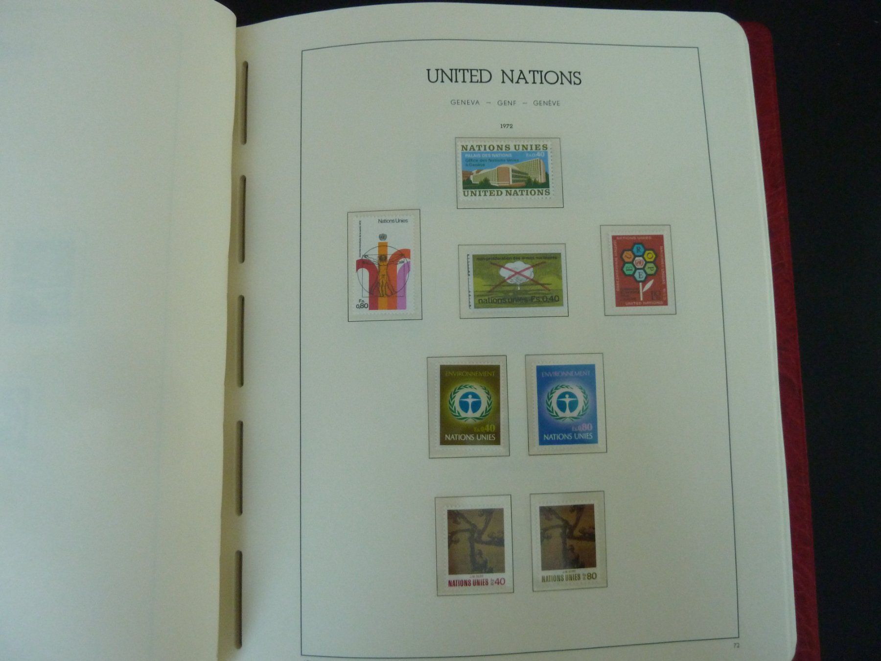 Tutti i francobolli: Lot UN CH et US (831) – Usato da Onex venduto da BANGON80 2