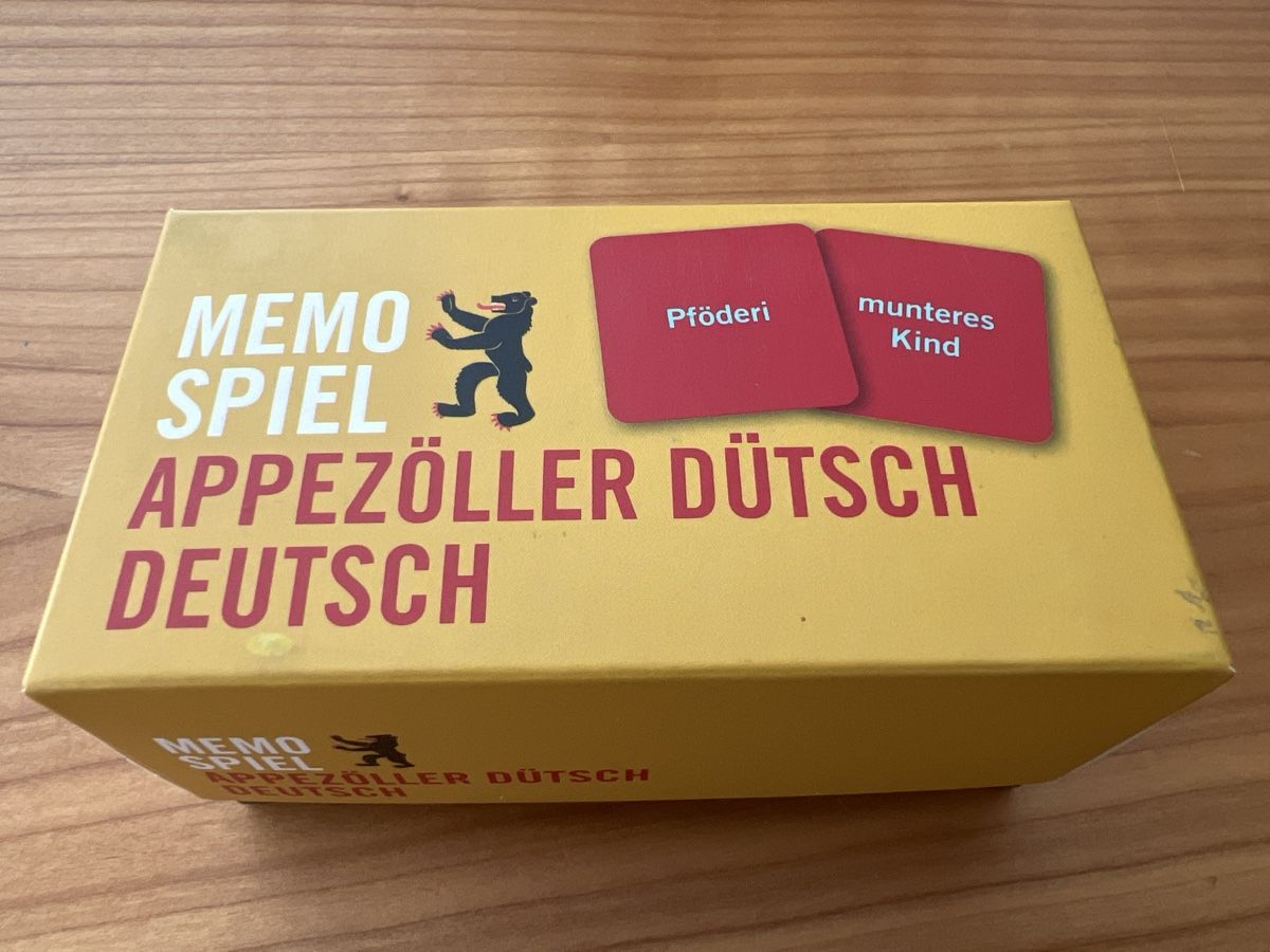 Giochi: Memorie - Appezöller Dütsch – Nuovo (secondo la descrizione) da Roggliswil venduto da momisch