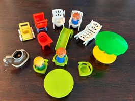 Vintage Puppenhaus-Möbel-Set für Kinder, Top Zustand